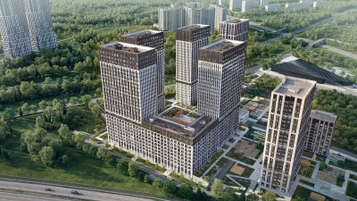 Ремонт четырехкомнатных квартир в ЖК Павелецкая Сити от компании Domeo