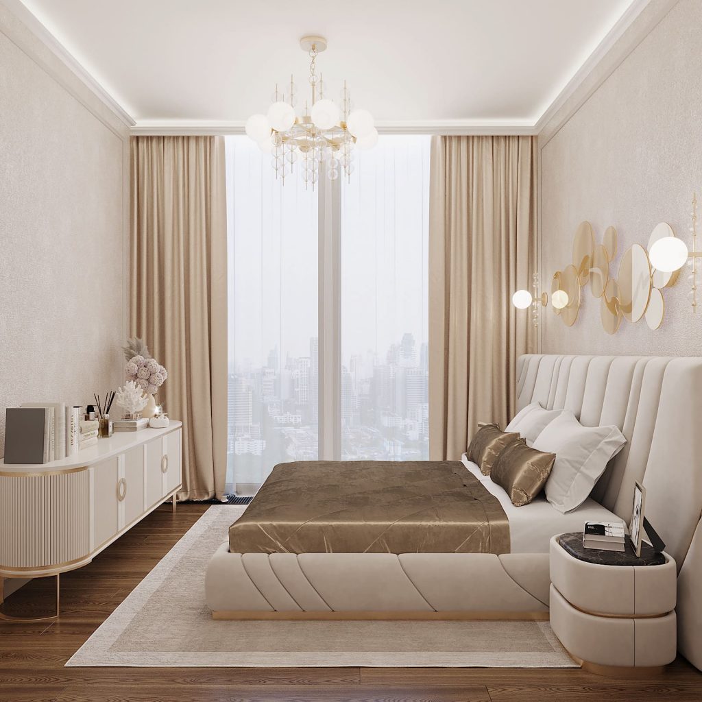 Апартаменты 62 м² в современной классике ЖК Neva Towers