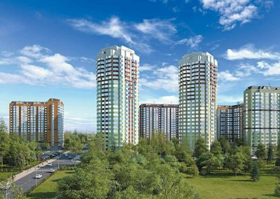 Ремонт квартиры в ЖК Град Московский в Московском под ключ от компании Domeo